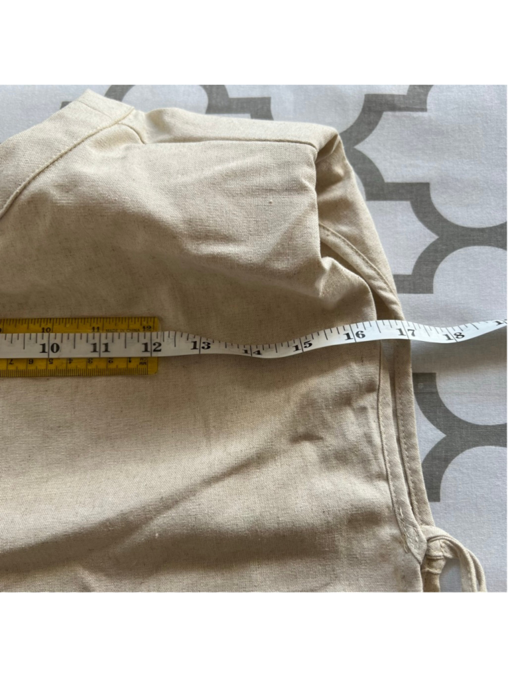 NWT COMMENSE Beige Sleeveless Crop Top S - Picture 5 of 6